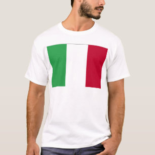 ITALIENSK FLAGGA T SHIRT