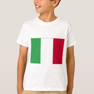 ITALIENSK FLAGGA TEE SHIRT