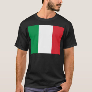 Italiensk flagga tee shirt
