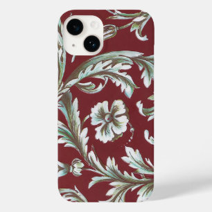 Italiensk florentinsk blomsterrik mönster