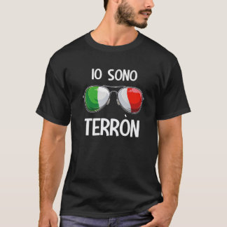 Italiensk funny Italien Slang Italia Pun Io Sono T Shirt