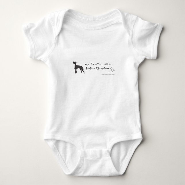 italiensk greyhound tee shirt (Framsida)