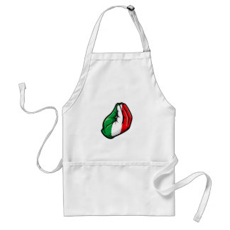 Italiensk handgestskört förkläde
