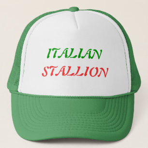 Italiensk hingst truckerkeps
