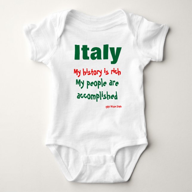 Italiensk historia tröja (Framsida)