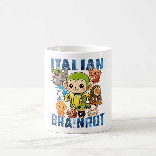 Italiensk hjärnråtta kaffemugg (Center)