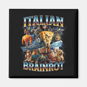 Italiensk hjärnrot Italiensk hjärnrot Roliga memes Magnet