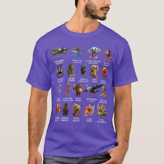 Italiensk hjärnrotlista t shirt