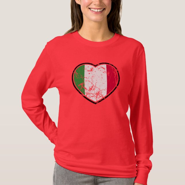 Italiensk hjärta tee (Framsida)