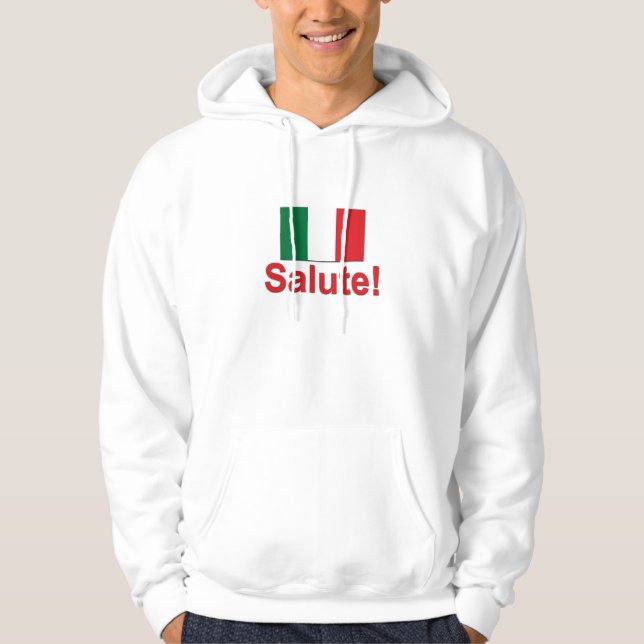 Italiensk honnör! (Jubel!) Sweatshirt (Framsida)