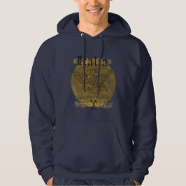 Italiensk Hooded medeltida tröja för auktoriserad Sweatshirt