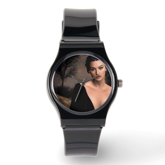 Italiensk höstklocka armbandsur (Framsida)