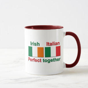 Italiensk irländare - perfekt tillsammans! mugg
