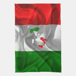 Italiensk känga kökshandduk