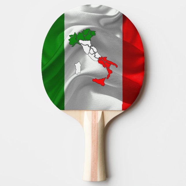 Italiensk känga pingisracket (Framsidan)