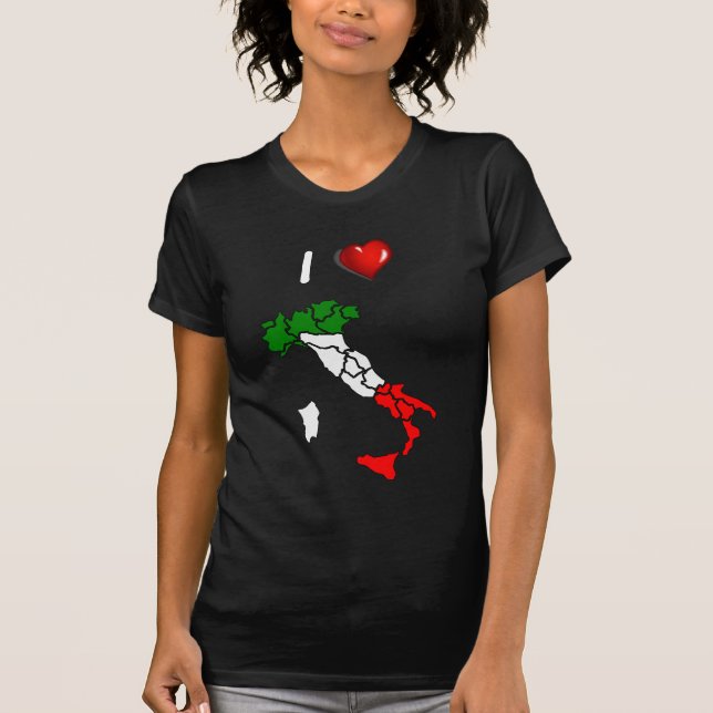 Italiensk känga t-shirt (Framsida)