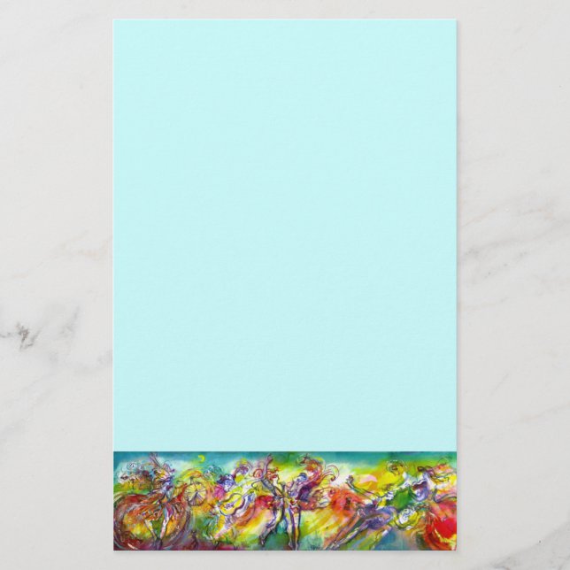 ITALIENSK KARNEVAL/dans, musik, teater Brevpapper (Framsida)