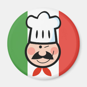 Italiensk kock magnet
