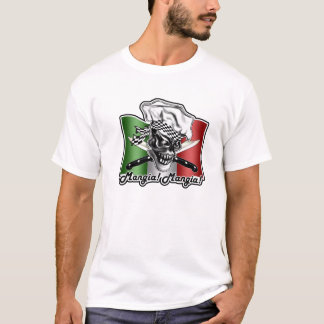 Italiensk kockskalle: Mangia! Mangia! Tee Shirt