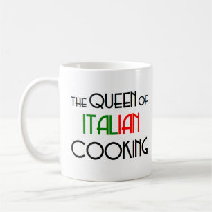italiensk kokdrottning kaffemugg