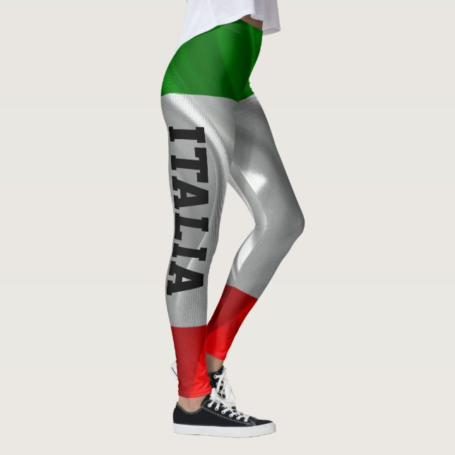 Italiensk kondition för flaggaITALIA Leggings (Höger)