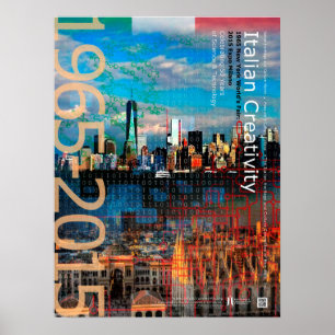 Italiensk kreativitet 2015 Poster