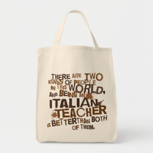 Italiensk läraregåva tygkasse