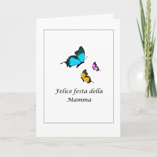 Italiensk Mamma för Felice festadella - italienare Kort (Framsida)
