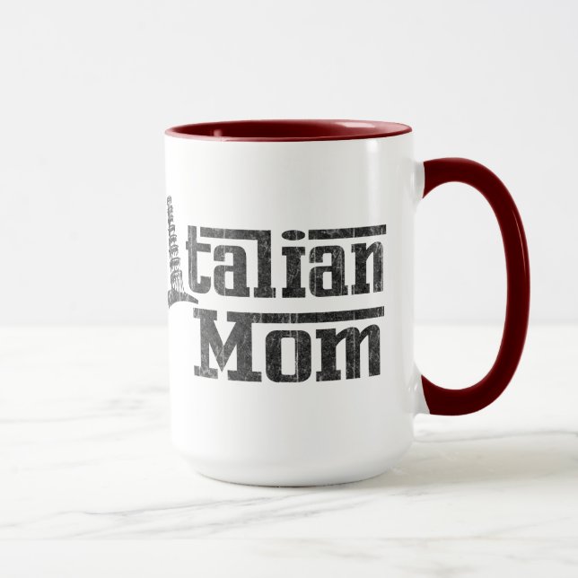 Italiensk Mamma Kaffemugg (Höger)