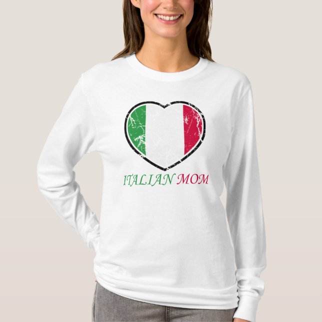 Italiensk mamma tröja (Framsida)