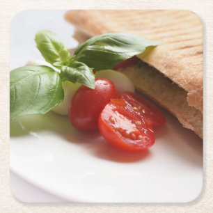 Italiensk matkustfartyg underlägg papper kvadrat