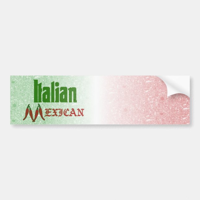 Italiensk mexikansk dekal (Framsidan)
