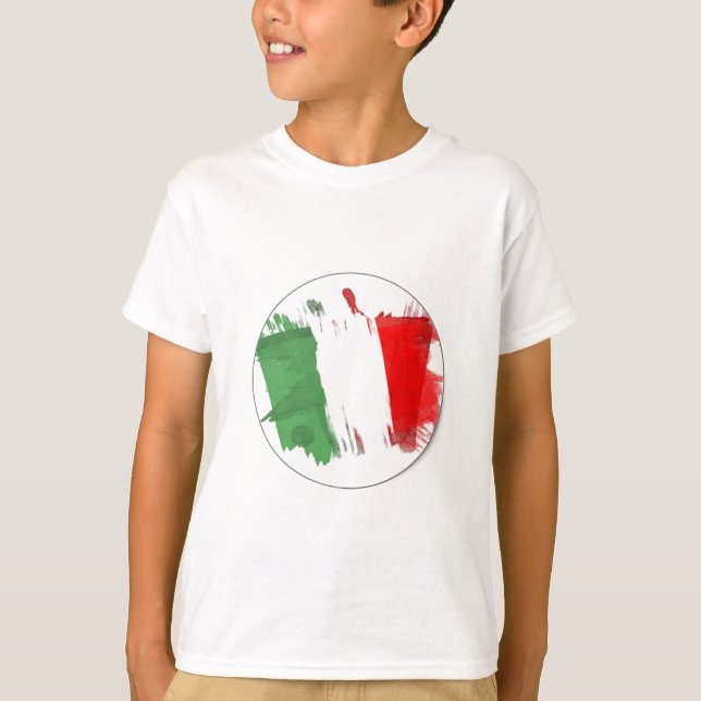 Italiensk modeflagga tee (Framsida)