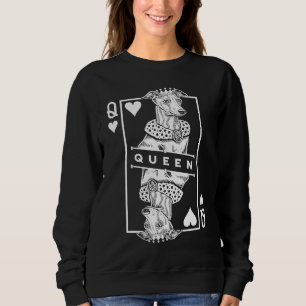 Italiensk Mops Drottning Av Hjärter Hund Pop T Shirt