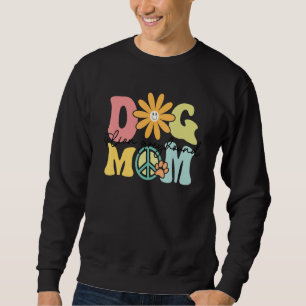 Italiensk Mops Groovy Hund Mamma Kvinnor Husdjur Lång Ärmad Tröja