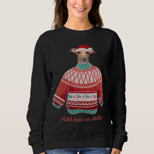 Italiensk Mops Jul Ful Jul Hund Mamma T Shirt
