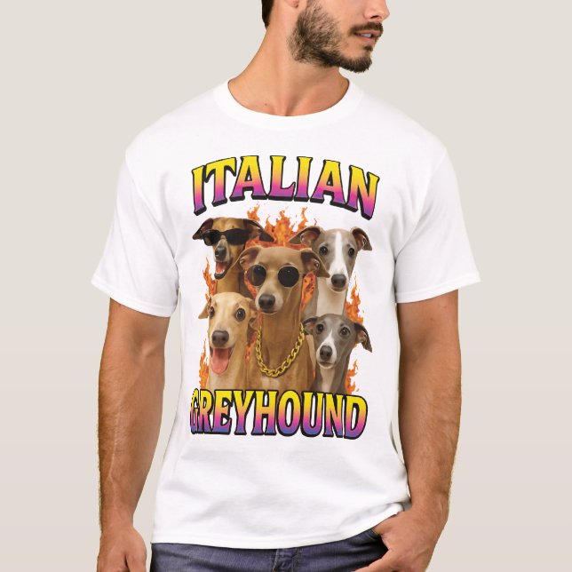 Italiensk Mops Kopia T Shirt (Framsida)