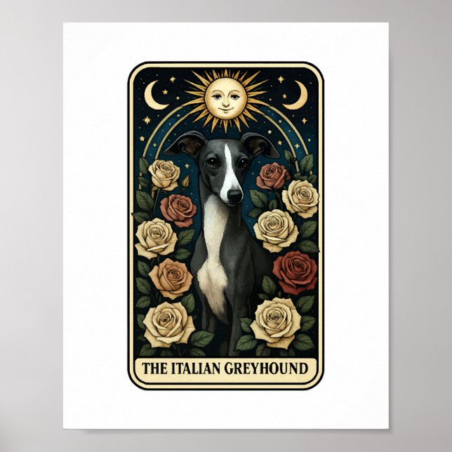 Italiensk mops poster (Framsidan)