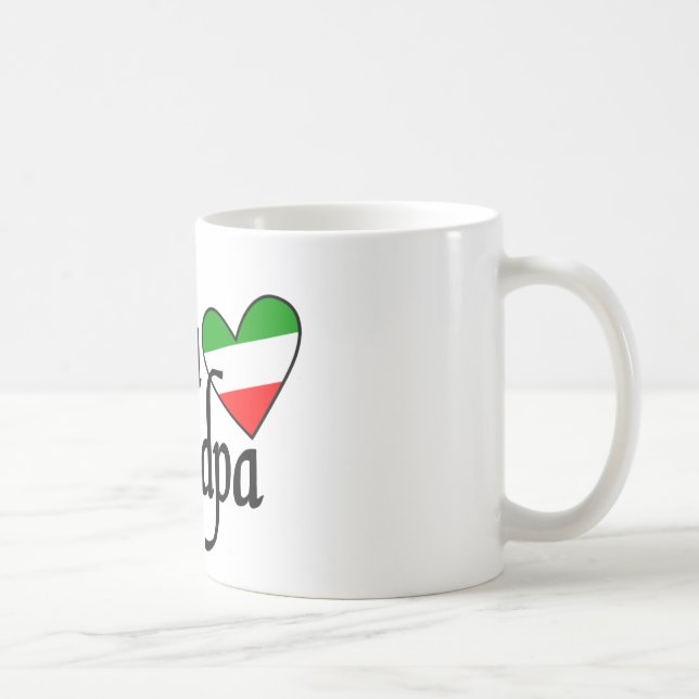 Italiensk morfarTshirt Kaffemugg (Höger)