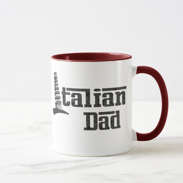 Italiensk mugg för pappafarkaffe (Höger)