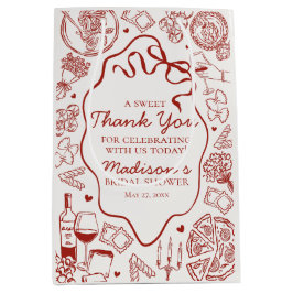 Italiensk Pasta Det är kärlek Bröllopsduschgåva