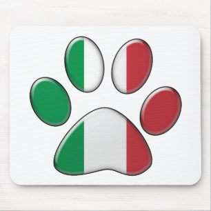 Italiensk patriotisk katt musmatta