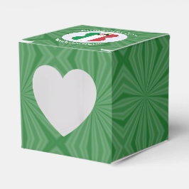 Italiensk Personlig för julgranar i Angel Flagga Presentaskar