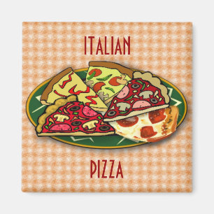Italiensk Pizza Magnet