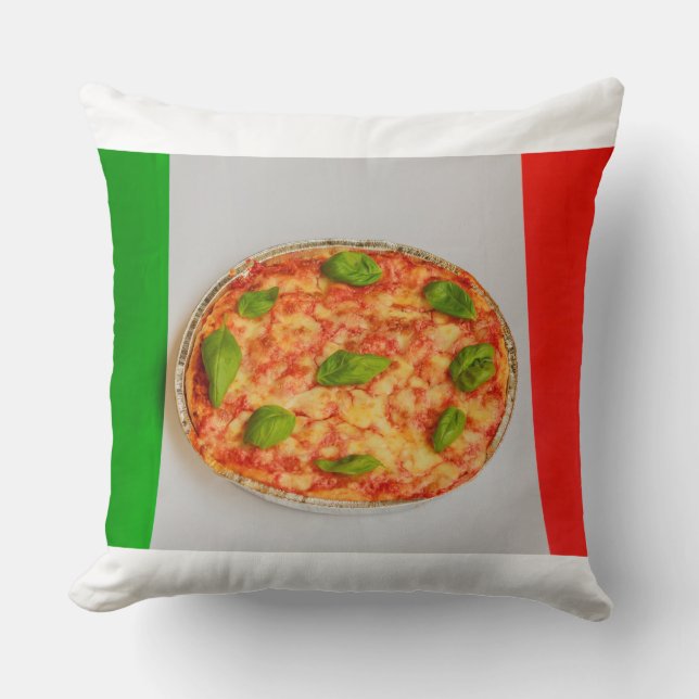 ITALIENSK PIZZA PÅ KASTKUDDE KUDDE (Framsida)