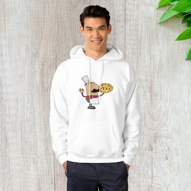 Italiensk pizzakock hoodie (Skapare uppladdad)