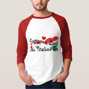 Italiensk pojke för kärlekar mig tee