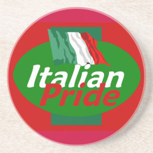 Italiensk pridekustfartyg underlägg sandsten