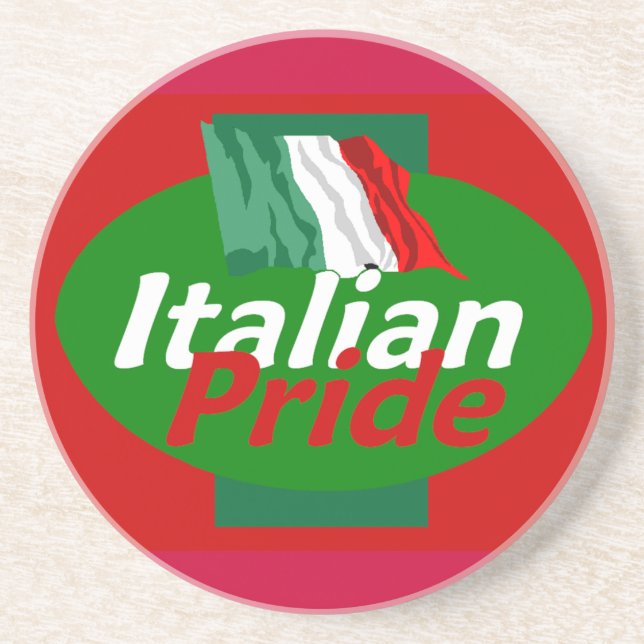 Italiensk pridekustfartyg underlägg sandsten (Framsidan)