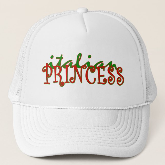 Italiensk Princess Keps (Framsida)